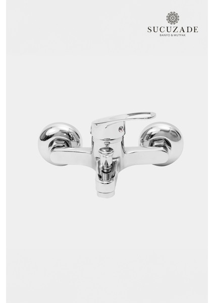 Siyah Duş Tepe Yağmurlama Robot Seti ve Krom Banyo Bataryası Mix-2'li Set