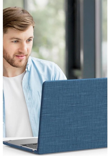 Macbook Air 13.6 Macbook Kumaş Kapak - Lacivert fırsatları