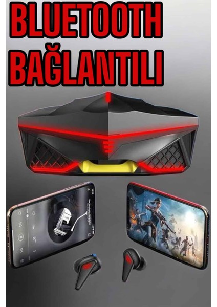 Yeni Nesil Oyuncu Kulaklığı Gürültü Önleyici Uzun Pil Ömrü Bluetooth Bağlantılı indirimleri