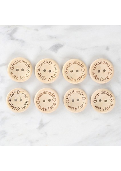 Loren Crafts Handmade 8 Li Düğme - 1616