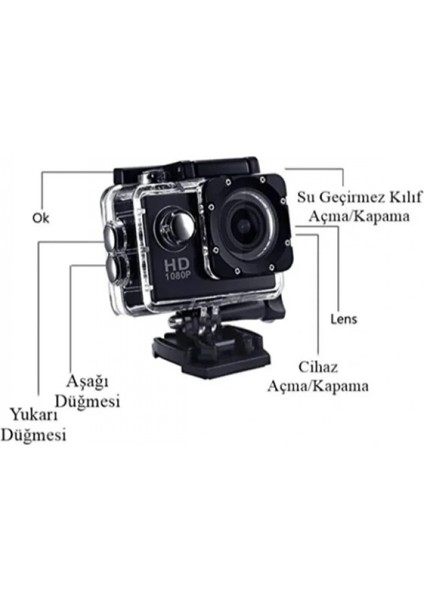 Ieg® 4K Su Geçirmez Wi-Fi Aksiyon Kamerası fiyatları