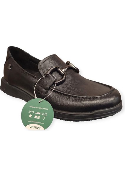 1901782K Tokalı Yumuşak Loafer Deri Kadın Ayakkabı