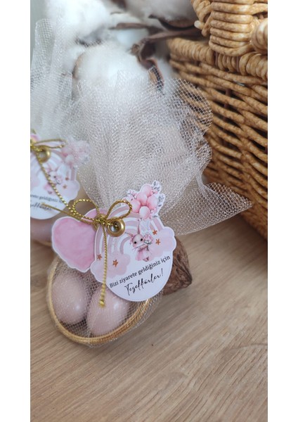 Yeni Doğan Hediyelik 10 Adet Badem Şekeri fırsatları