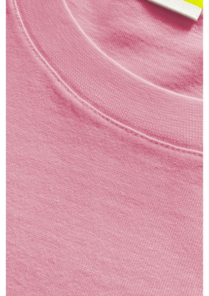 Erkek Premium Kalite Yoğun Dokulu Pamuklu T-Shirt Pembe M101-R0220-06 fırsatları