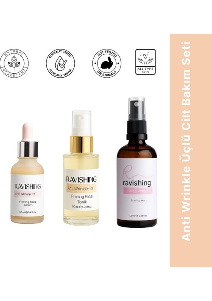 Cildi Gençleştirmeyeyardımcı Cilt Bakım Seti