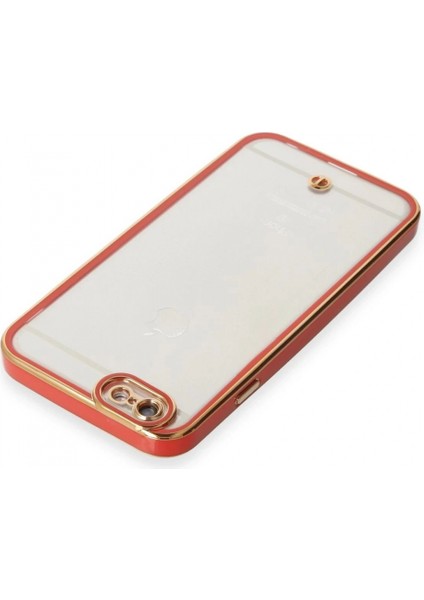 Ieg iPhone 6 Kılıf Liva Lens Silikon - Kırmızı modelleri