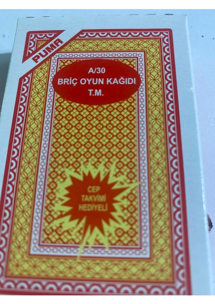 A 30 Iskambil Kağıdı.tek Deste modelleri