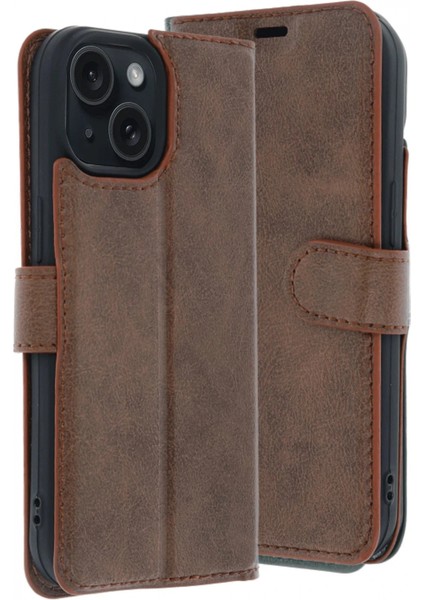 Ieg Apple iPhone 15 Trend S Plus Kapaklı Kılıf - Taba fırsatları