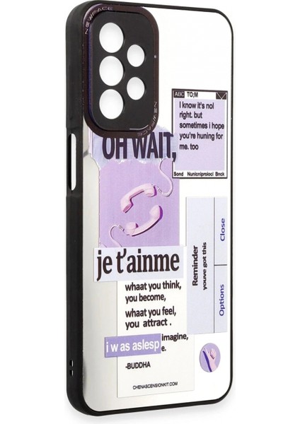 Ieg Samsung Galaxy A23 4g Kılıf Mirror Desenli Kapak - Mirror - 4