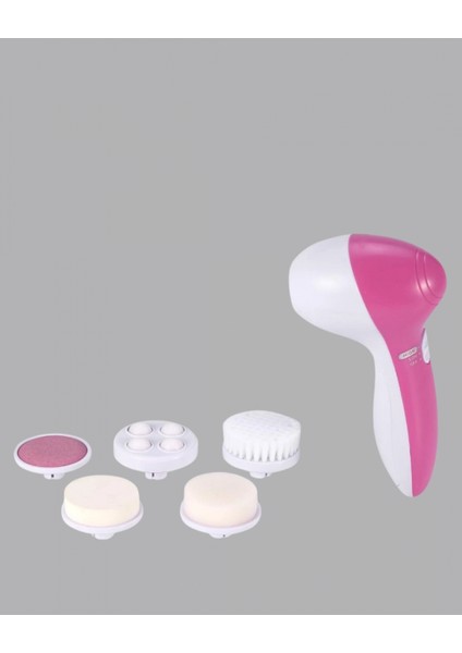 Ieg® 5’i 1 Arada Yüz Temizleme Cihazı – Masaj, Fırça, Peeling ve Krem Uygulama Aparatlı indirimleri