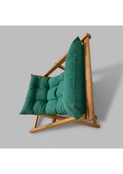 Ahşap Dinlenme Koltuğu, Katlanır Şezlong Yeşil Dolgu Minderli Tv Koltuğu ve Sandalyesi fiyatları