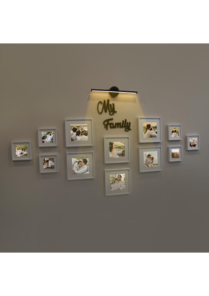 Krma Gün Işığı Yapışkanlı Dekoratif Kablosuz Pilli LED Aplik ( Çerçeve Resim ) fiyatları