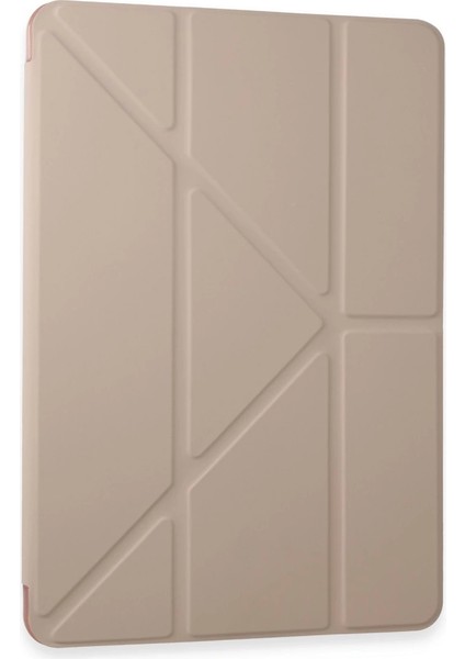 Huawei Honor Pad X9 11.5 Kılıf Kalemlikli Mars Tablet Kılıfı - Rose Gold