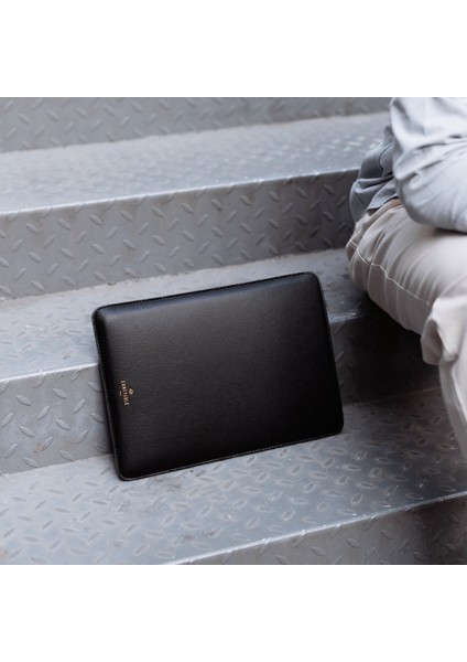 Ultra Ince Zarf MacBook Air/pro Kılıfı - M5/m4/m3/m2/m1 Uyumlu - Siyah fırsatları