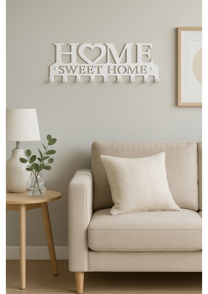Dekoratif Metal Anahtarlık Askılığı | Giriş Için “home Sweet Home” Tasarımı fırsatları