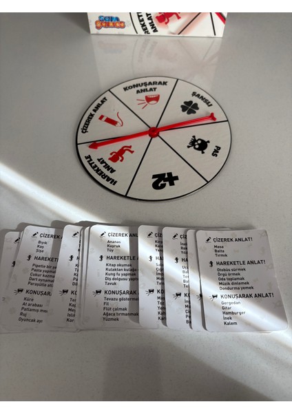 Çark Kategori Kutu Oyunu modelleri