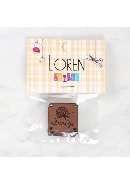 Loren Crafts Elemeği Deri Arma 5 Adet - 1589 fiyatları