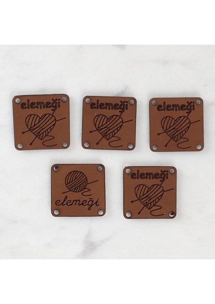 Loren Crafts Elemeği Deri Arma 5 Adet - 1588