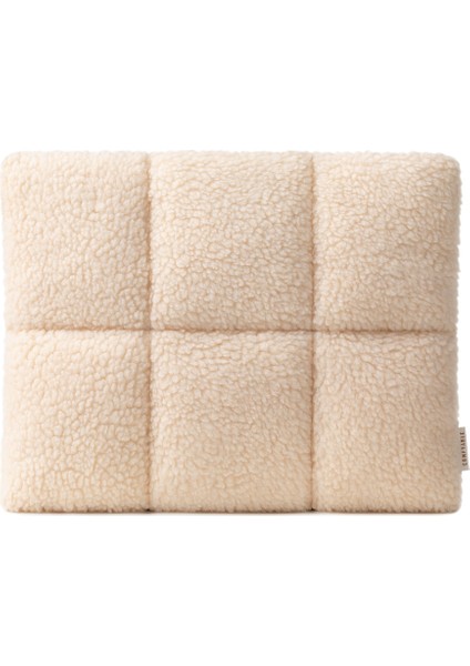 Puffy Laptop Kılıfı 13" 14" 15" MacBook Air & Pro M5/m4 M3 M2 M1 Uyumlu Yumuşak Peluş Tüylü Sherpa Yastık Kılıfı Yılbaşı Hediyesi