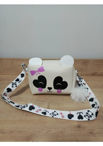 Panda Baskılı Çocuk Çantası