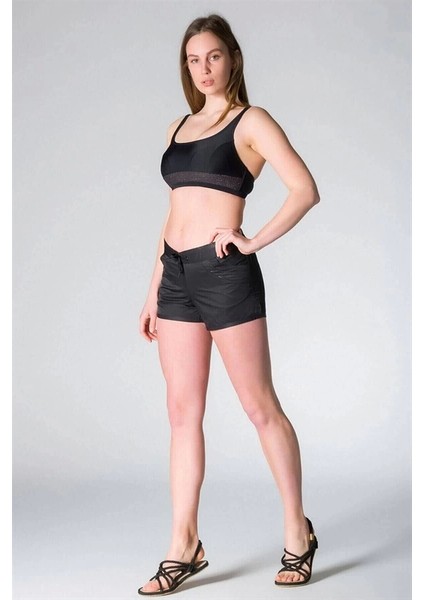 My Sea Kadın Deniz Şort - Siyah - L fiyatları