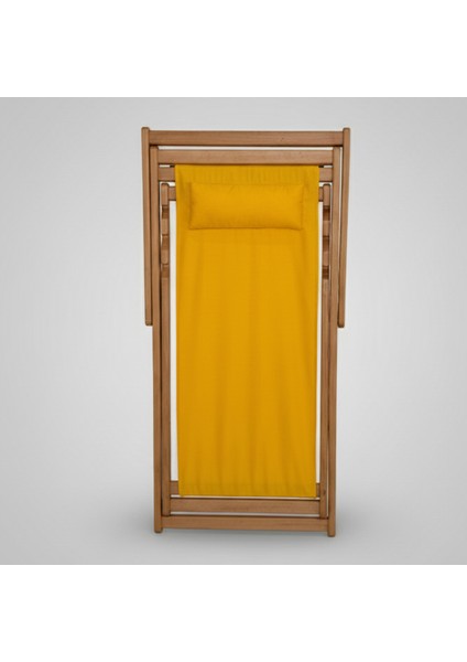 Ahşap Dinlenme Koltuğu, Katlanır Şezlong Sarı Minderli Tv Koltuğu ve Sandalyesi fiyatları