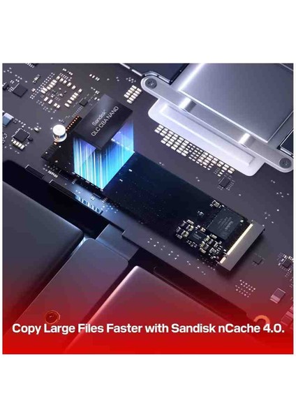 Wd Blue SN5100 500GB Nvme SSD Pcle 4.0 Okuma 6600MS - Yazma 5600MS M.2 SSD modelleri