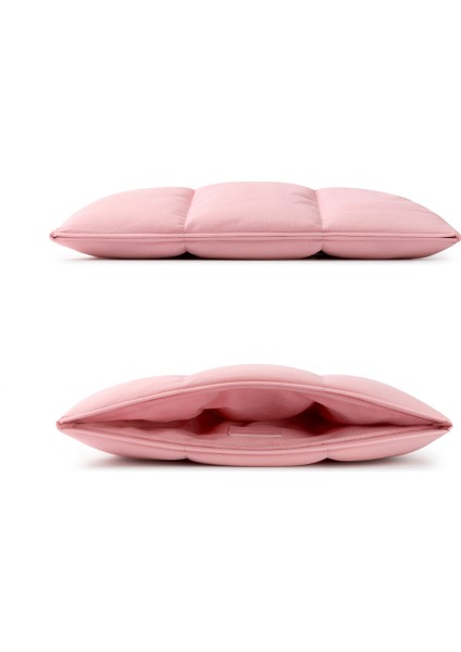 Suya Dayanıklı Puffy MacBook Air/pro Laptop Kılıfı - M5/m4/m3/m2/m1 Uyumlu - Pembe indirimleri