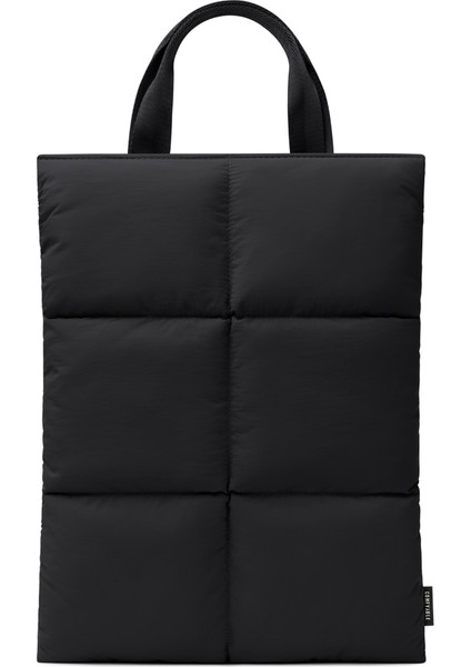 Suya Dayanıklı Puffy MacBook Air/pro Laptop Kılıfı - Tutma Saplı - M5/m4/m3/m2/m1 Uyumlu - Siyah