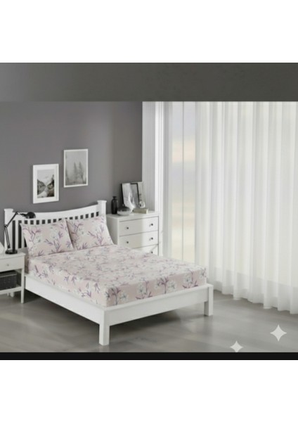 Battal Boy Lastikli Çift Kişilik Çarşaf Seti (+2 Yastık Kılıfı)