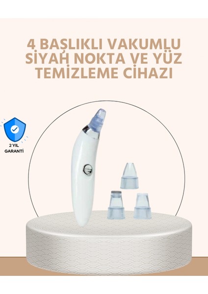 Ieg® Güçlü Vakumlu Siyah Nokta Temizleyici – Cilt Pürüzlerini Gideren