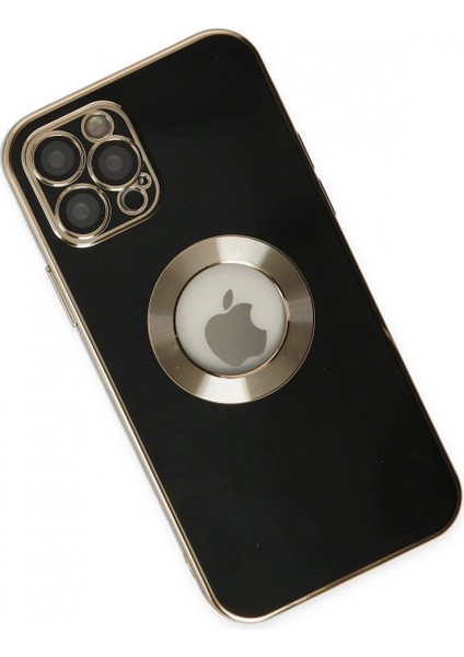 Ieg iPhone 12 Pro Max Kılıf Store Silikon - Siyah modelleri