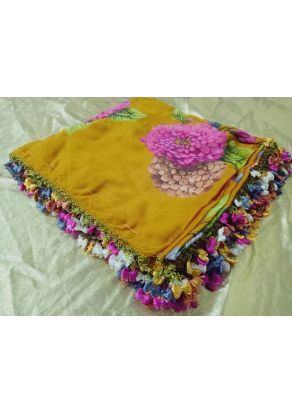 Cenk ve Reyhan Zarif ve Şık El Işi Iğne Oyalı Yazma/el Işi Iğne Yemeni/el Işi Tülbent/baş Örtüsü fırsatları