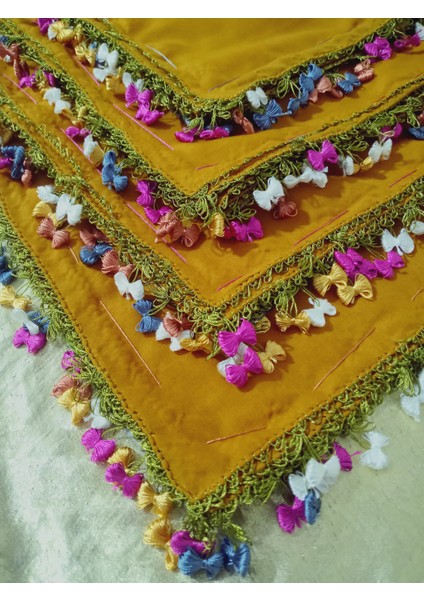 Cenk ve Reyhan Zarif ve Şık El Işi Iğne Oyalı Yazma/el Işi Iğne Yemeni/el Işi Tülbent/baş Örtüsü indirimleri