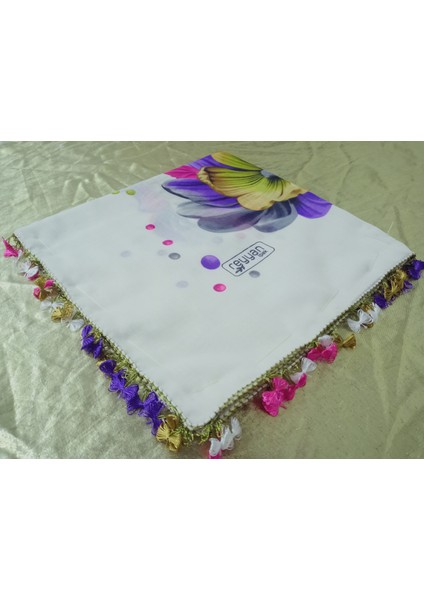 Cenk ve Reyhan Zarif ve Şık El Işi Iğne Oyalı Yazma/el Işi Iğne Yemeni/el Işi Tülbent/baş Örtüsü modelleri