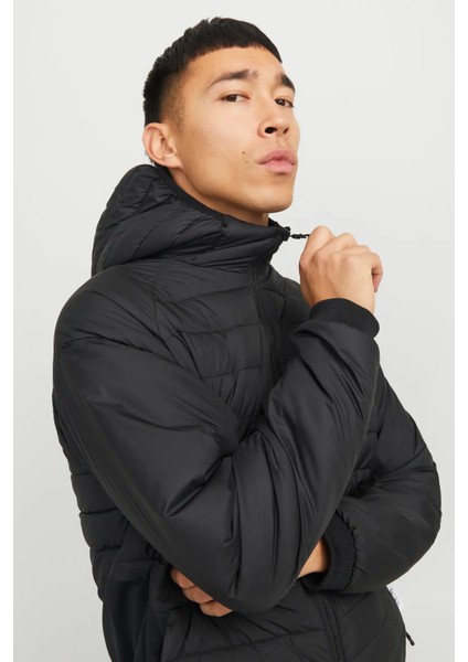 Hibrit Günlük Erkek Siyah Ceket Mont - 12268511 fiyatları