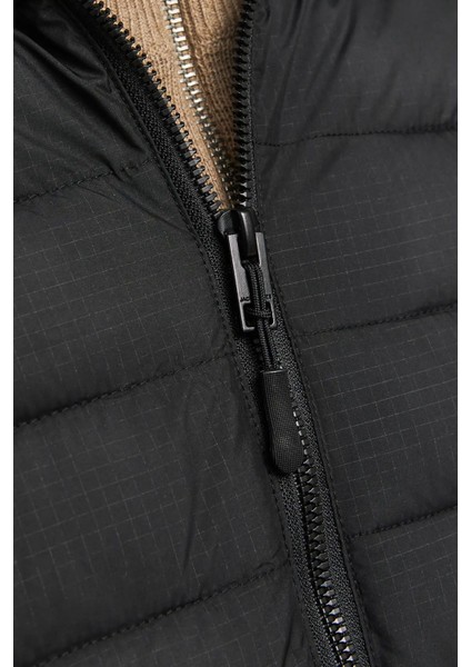 Hibrit Günlük Erkek Siyah Ceket Mont - 12268511 fırsatları