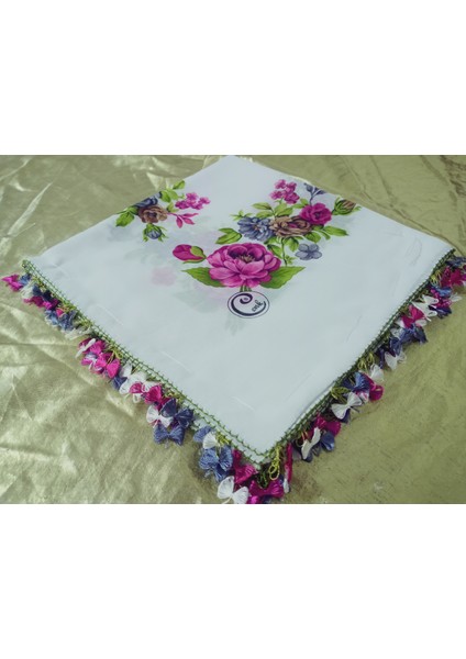 Cenk ve Reyhan Zarif ve Şık El Işi Iğne Oyalı Yazma/el Işi Iğne Yemeni/el Işi Tülbent/baş Örtüsü fiyatları