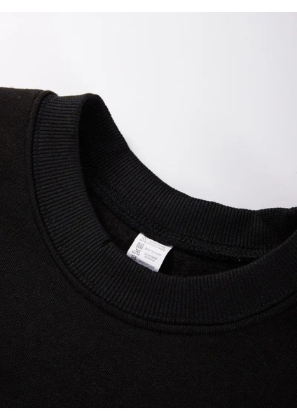 Unisex Star Wars Logo Baskılı Oversize Bisiklet Yaka Sweatshirt fiyatları