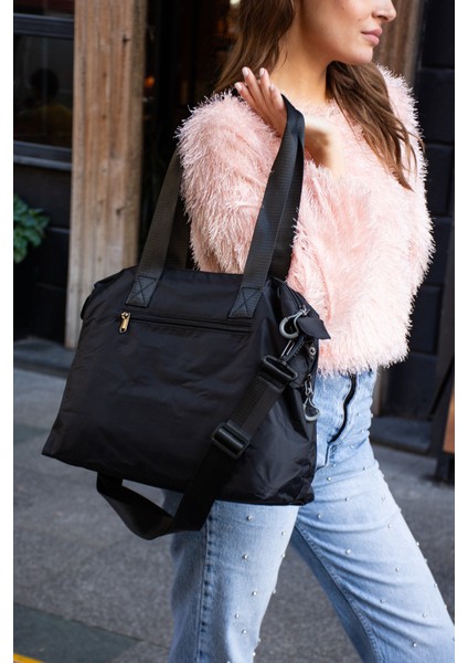 Sanmorris Glc Kadın 6019 Büyük Boy Çok Gözlü Suya Dayanıklı Seyahat,günlük El ve Omuz Çantası fiyatları