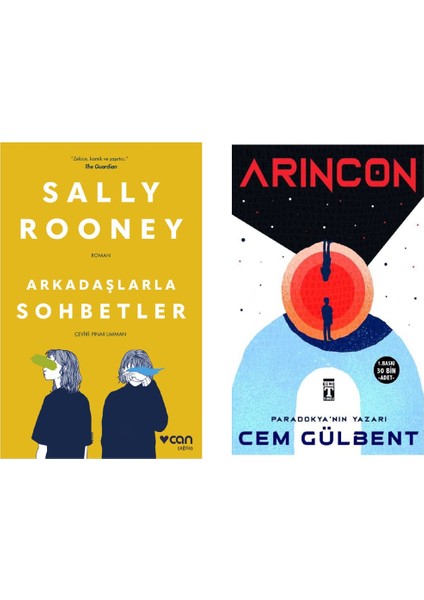 Çocuk Kitapları Arkadaşlarla Sohbetler Sally Rooney Arincon Cem Gülbent 2 Kitap Set