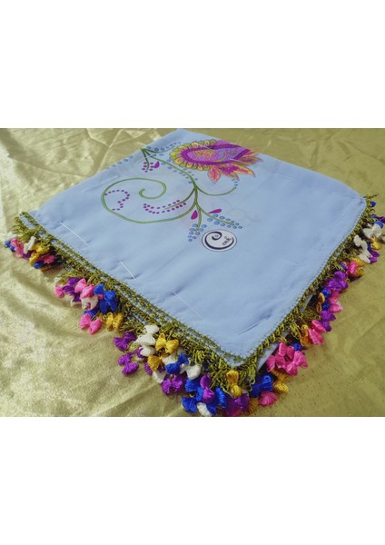 Cenk ve Reyhan Zarif ve Şık El Işi Iğne Oyalı Yazma/el Işi Iğne Yemeni/el Işi Tülbent/baş Örtüsü fırsatları