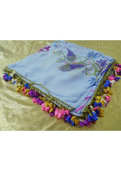 Cenk ve Reyhan Zarif ve Şık El Işi Iğne Oyalı Yazma/el Işi Iğne Yemeni/el Işi Tülbent/baş Örtüsü