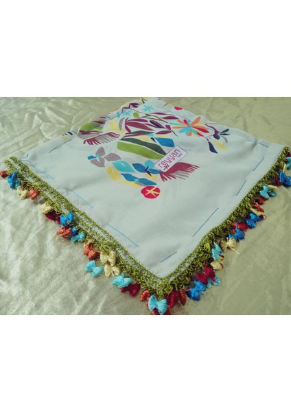 Cenk ve Reyhan Zarif ve Şık El Işi Iğne Oyalı Yazma/el Işi Iğne Yemeni/el Işi Tülbent/baş Örtüsü fiyatları