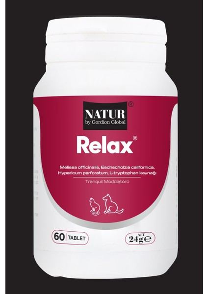Relax ( Kedi ve Köpekler Için Sakinleştirici & Stres Azaltıcı )