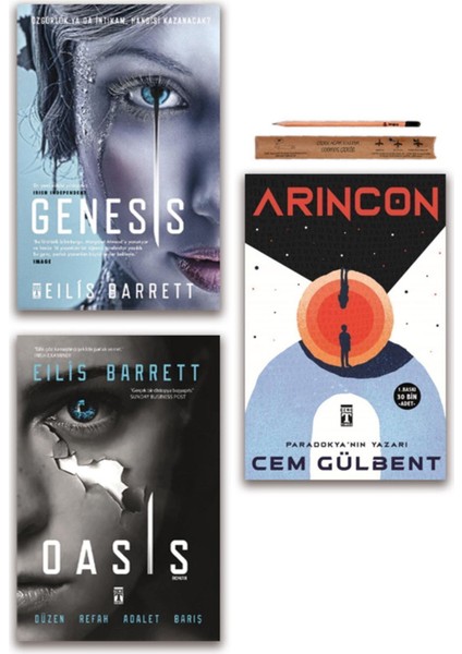 Oasis - Genesis - Arincon Roman Set 3 Kitap