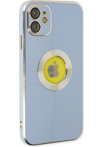 Ieg iPhone 12 Kılıf Store Silikon - Sierra Blue