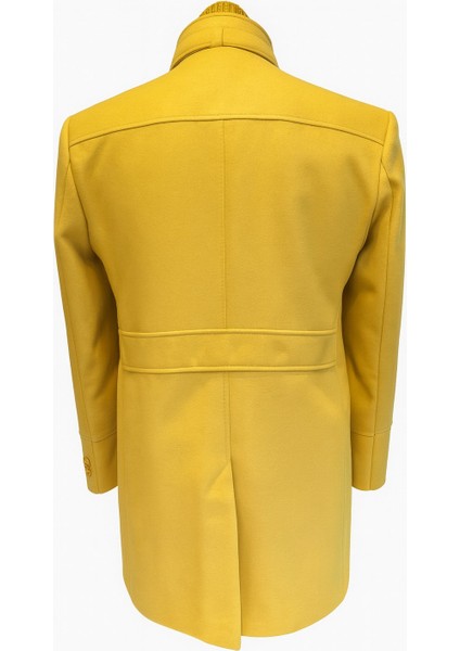 Erkek Slim Fit Kaşe Kaban – Çıkarılabilir Ribanalı Fermuarlı Yaka, S–xxl modelleri