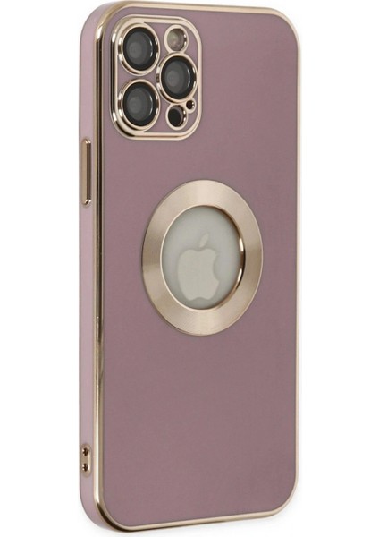 Ieg iPhone 12 Pro Kılıf Store Silikon - Mor