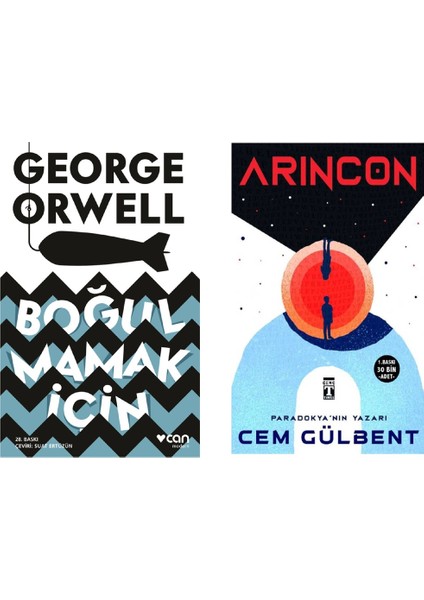 Arincon Cem Gülbent Boğulmamak Için George Orwell 2 Kitap Set